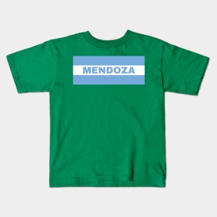 Mendoza City in Argentina Flag Kids T-Shirt